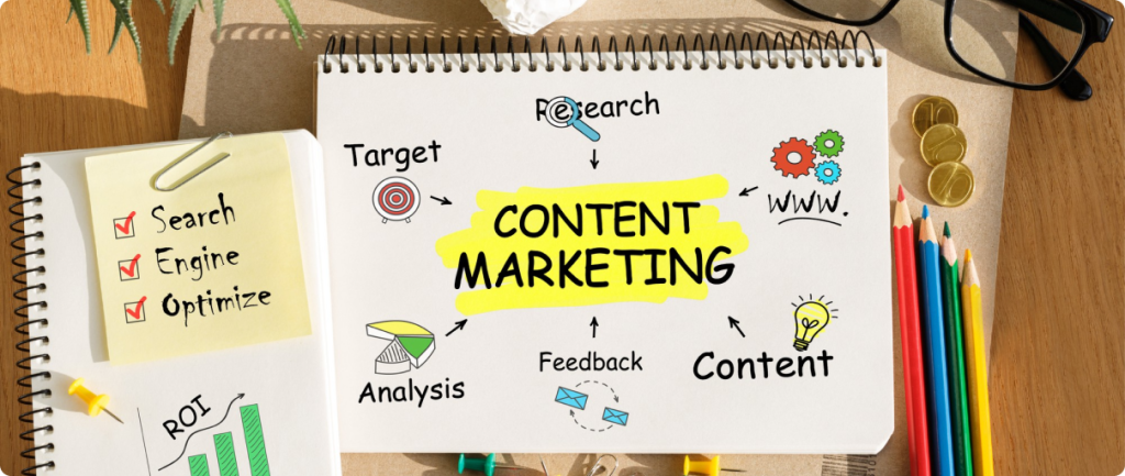 Content Marketing for Business Growth futured Image