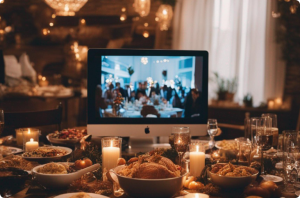 Virtual Thanksgiving Feast Uniting Across Screens